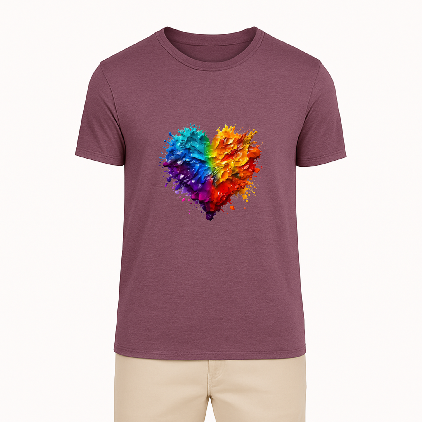 Painterly Heart Tee - 11 Colors