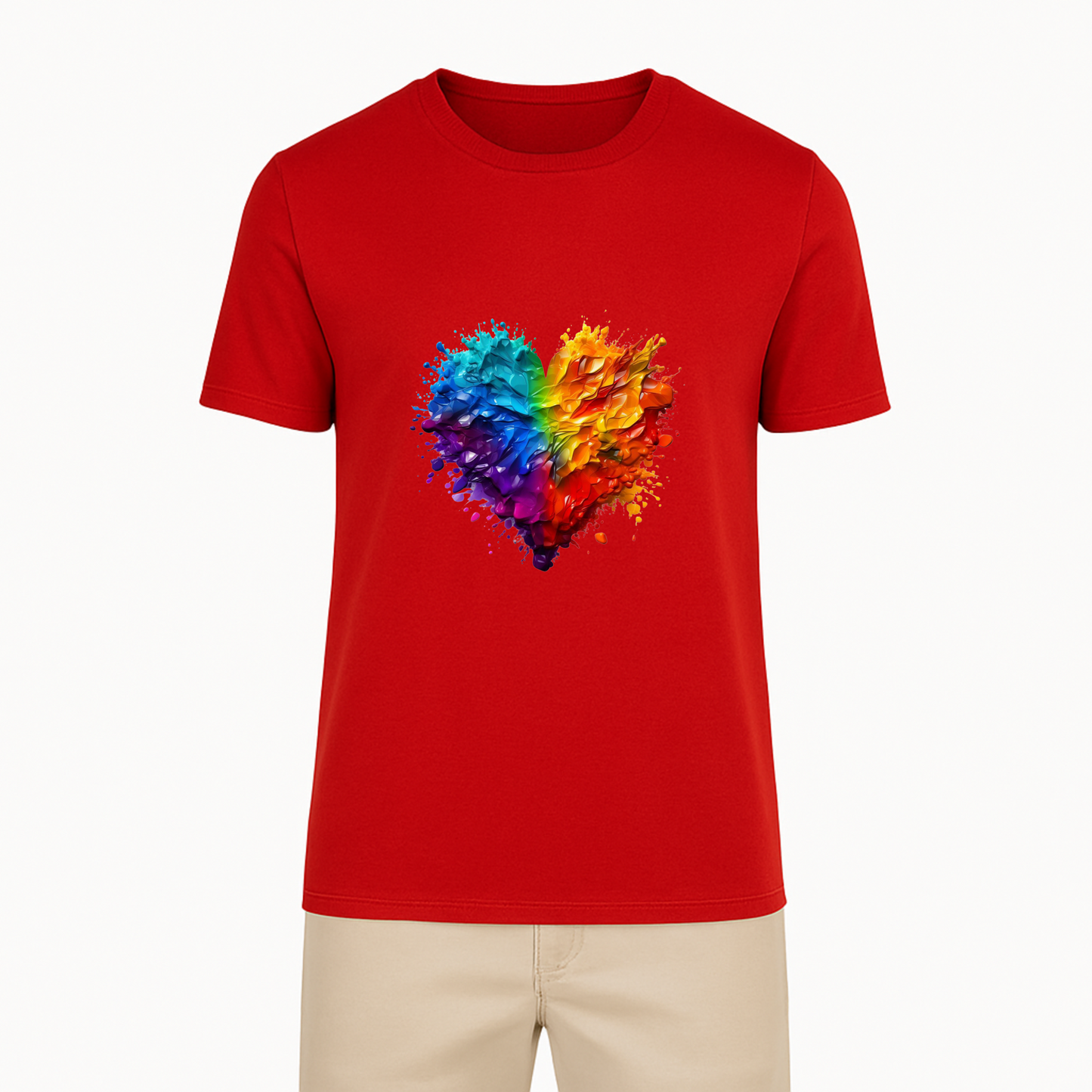 Painterly Heart Tee - 11 Colors