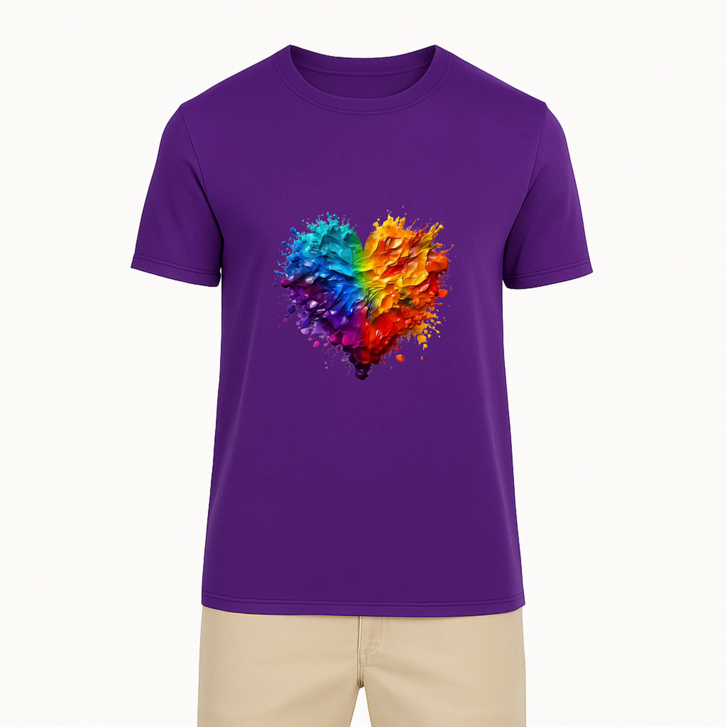 Painterly Heart Tee - 11 Colors