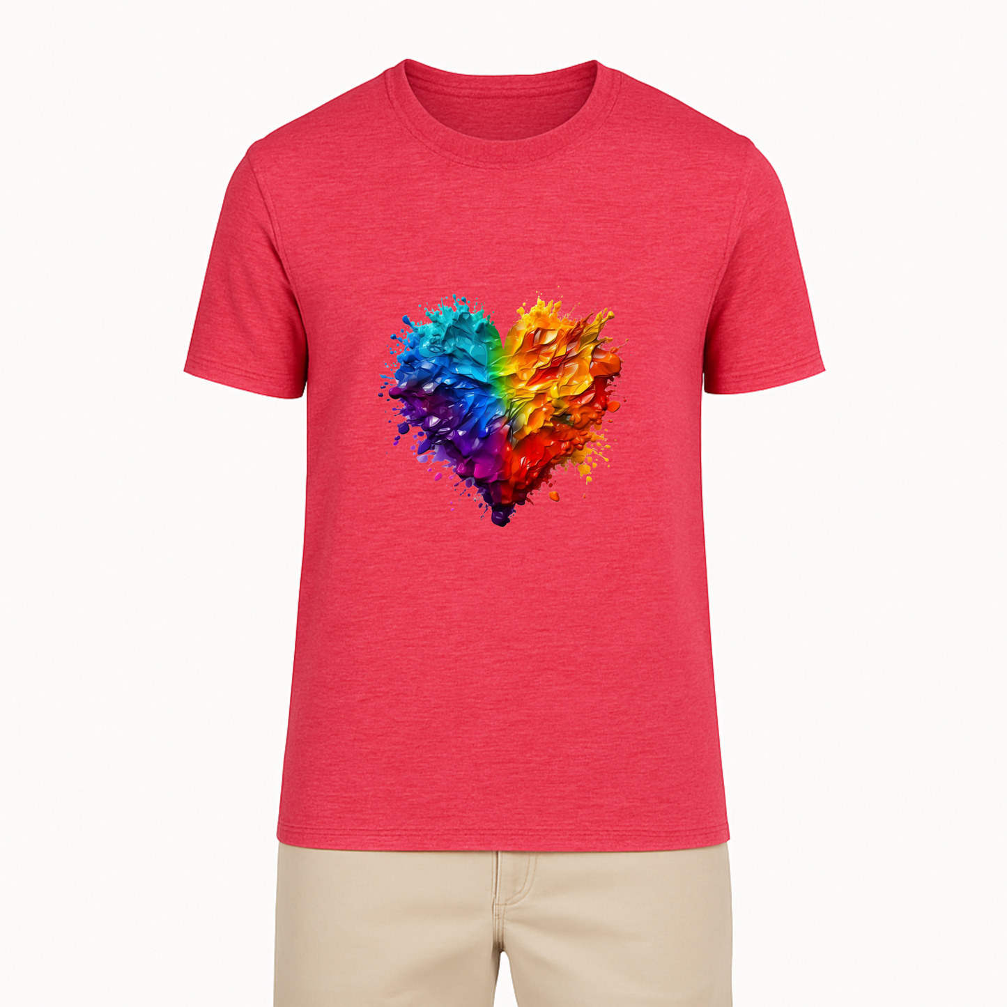 Painterly Heart Tee - 11 Colors