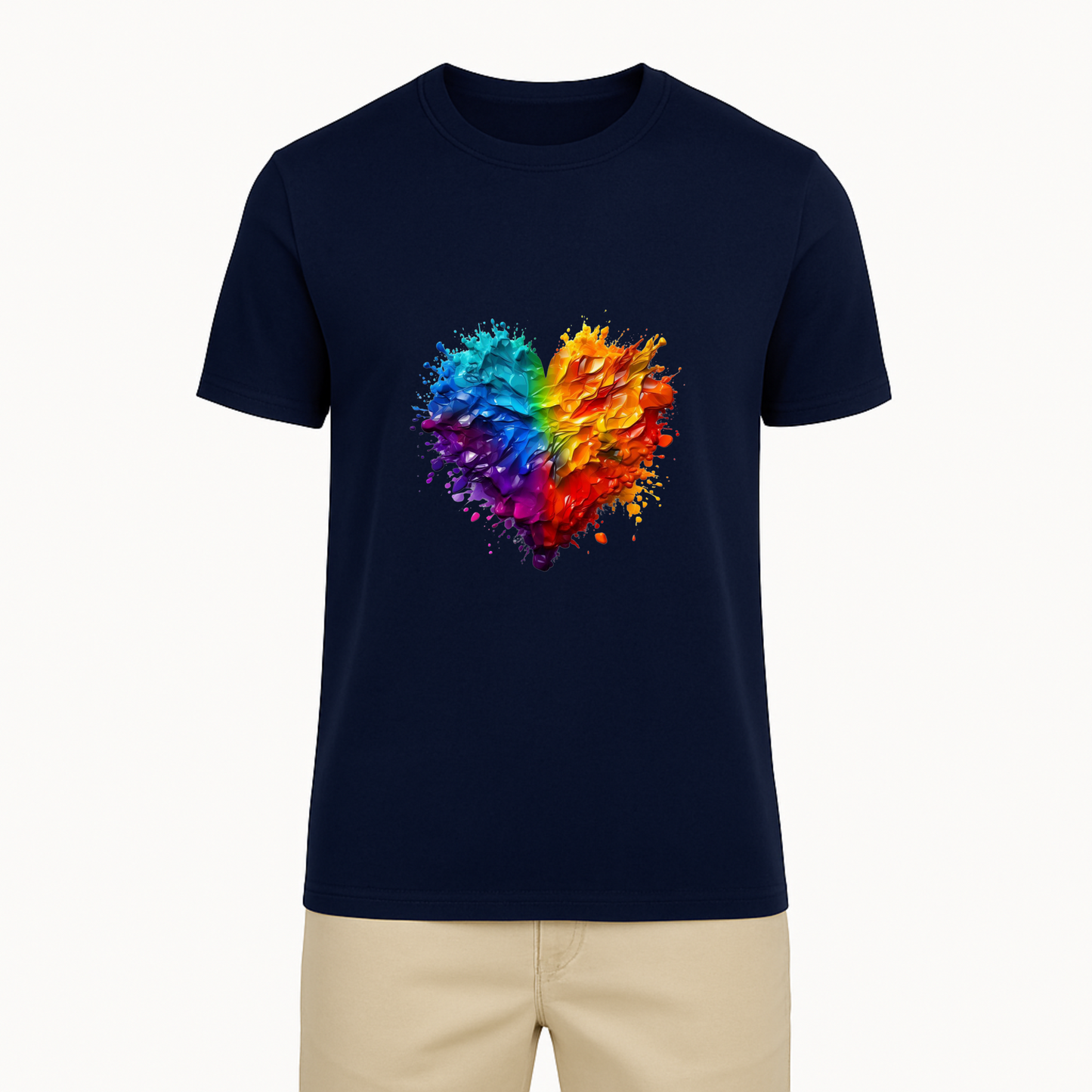 Painterly Heart Tee - 11 Colors