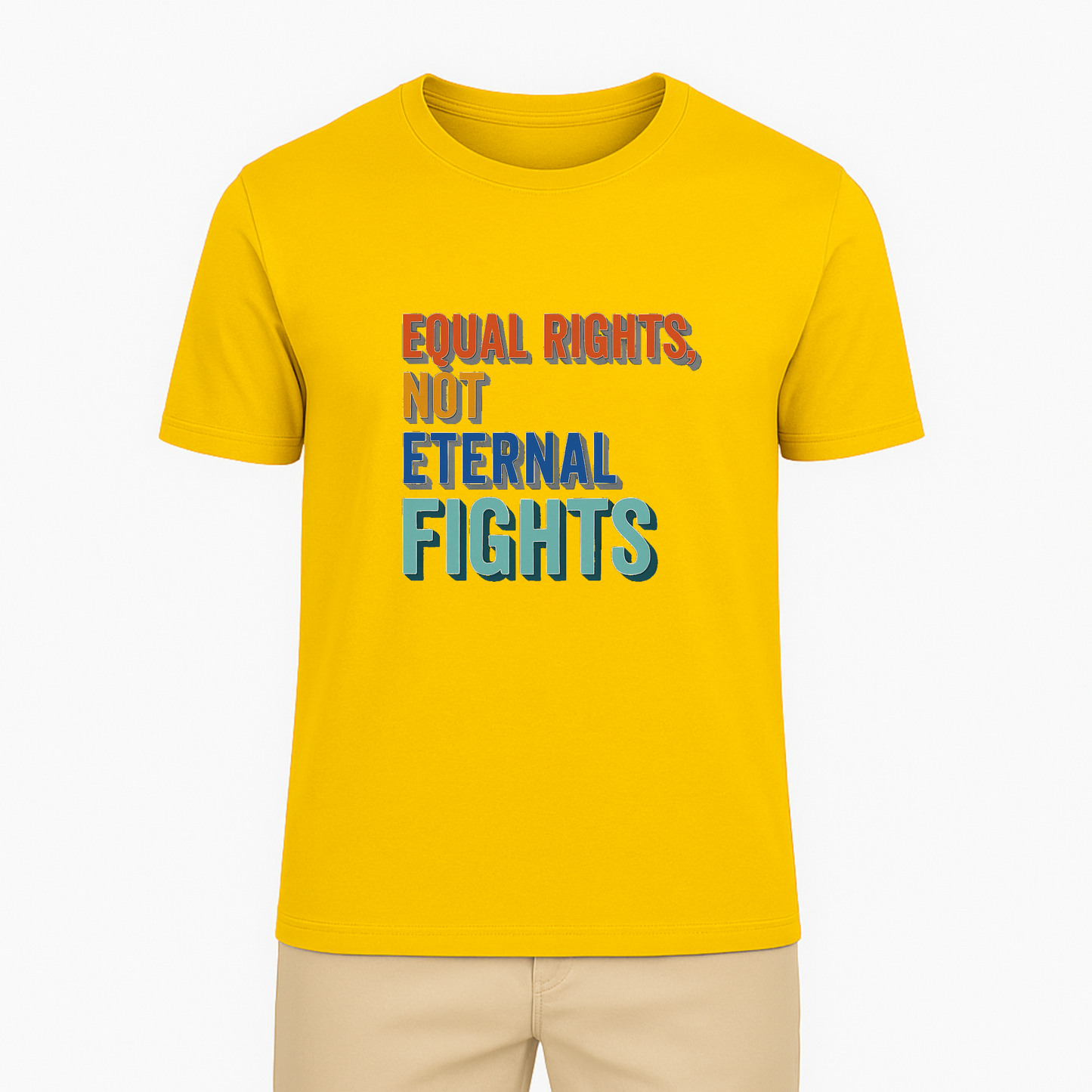 Equal Rights Not Eternal Fights Tee - 7 Colors