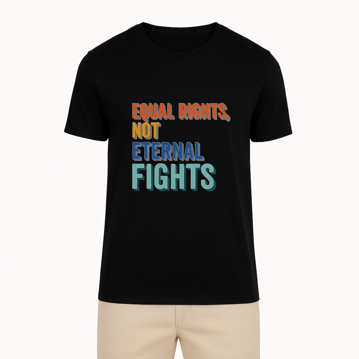 Equal Rights Not Eternal Fights Tee - 7 Colors