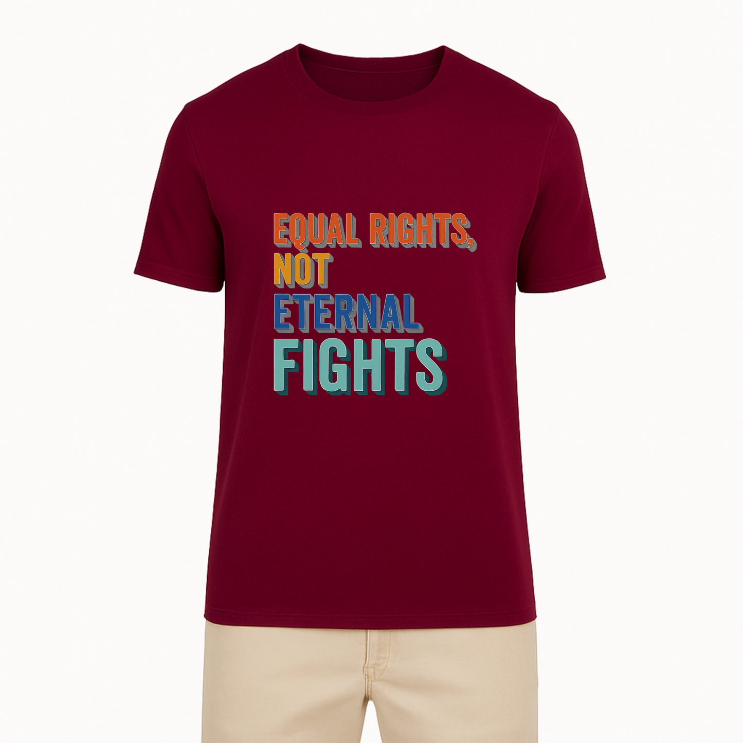 Equal Rights Not Eternal Fights Tee - 7 Colors