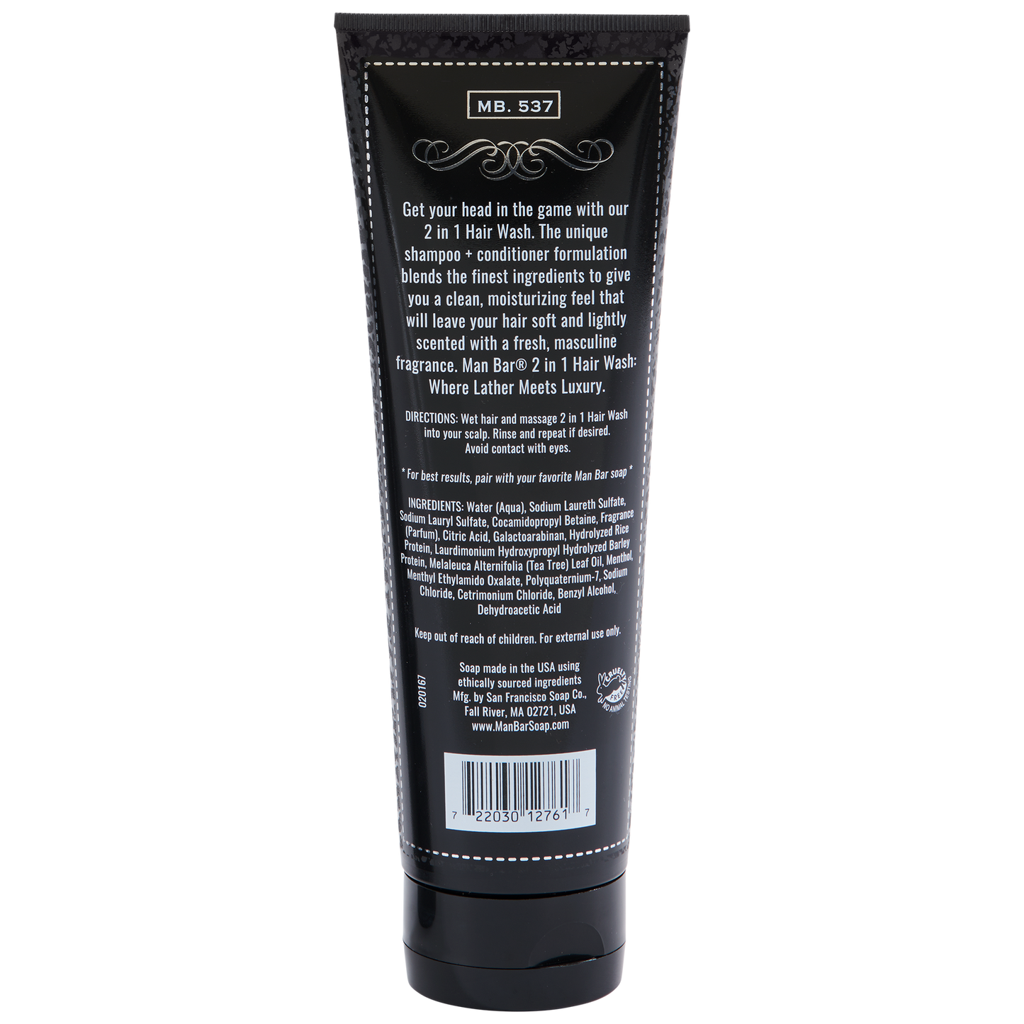 2 In 1 Hair Wash: Midnight Amber 8.5 Fl Oz