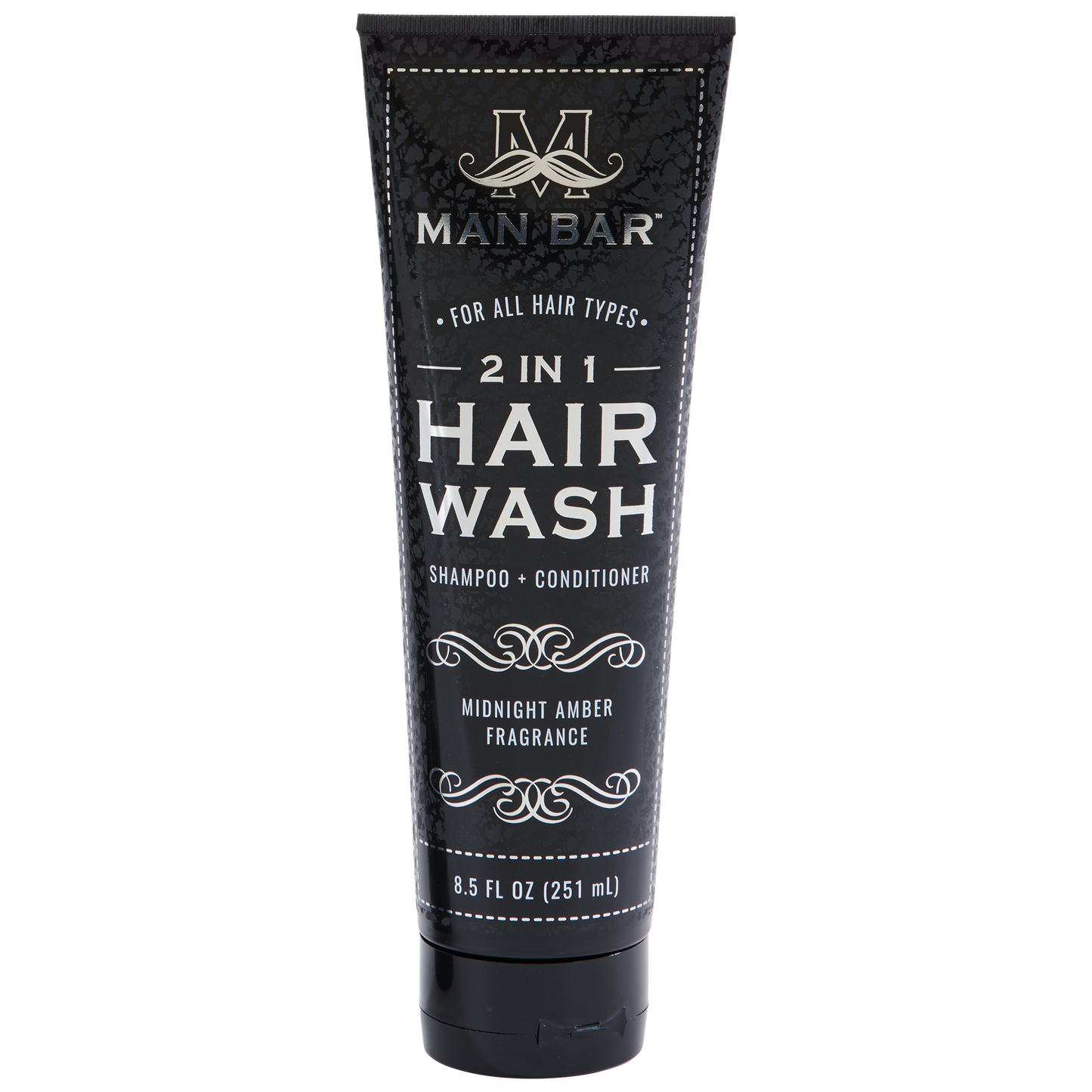 2 In 1 Hair Wash: Midnight Amber 8.5 Fl Oz