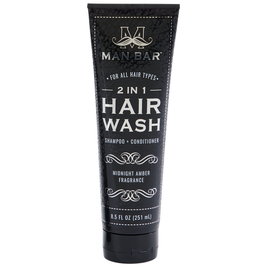 2 In 1 Hair Wash: Midnight Amber 8.5 Fl Oz