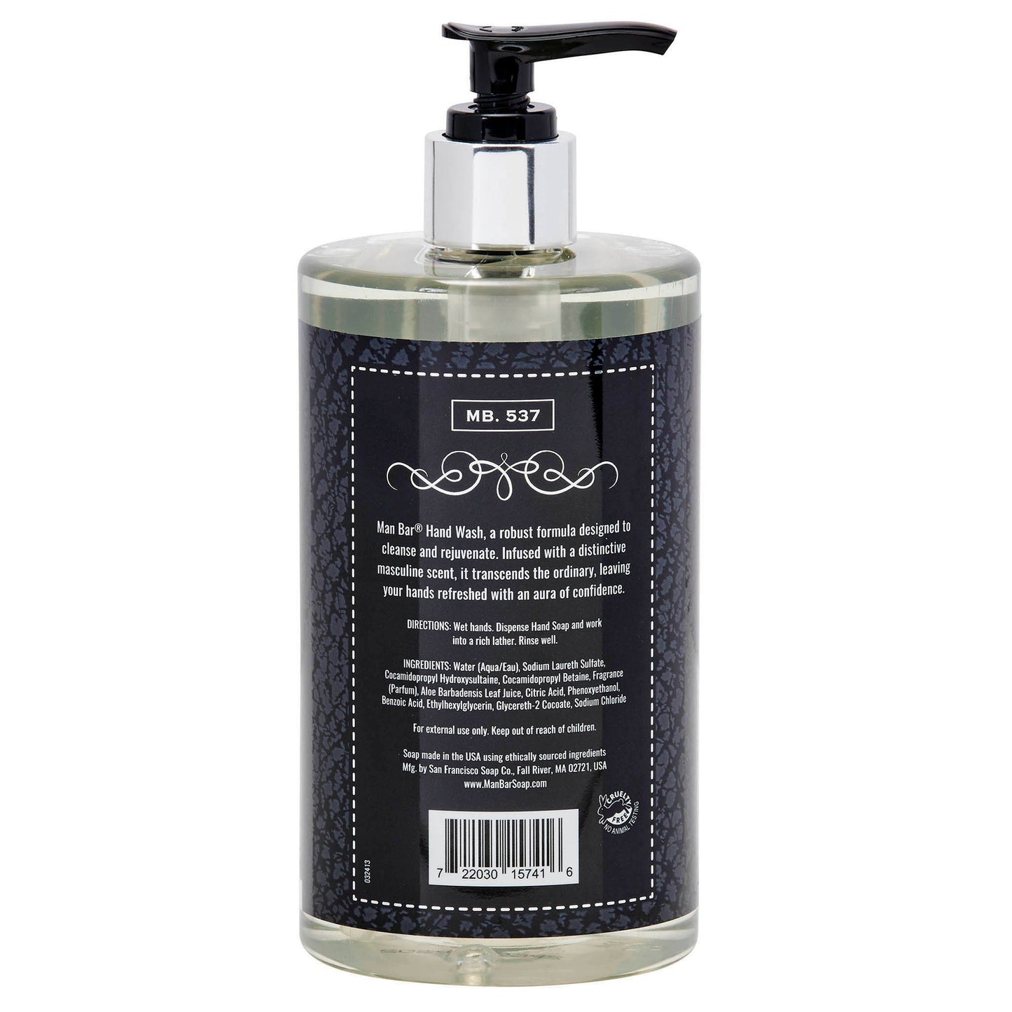 Hand Wash: Midnight Amber 16.5 Fl Oz