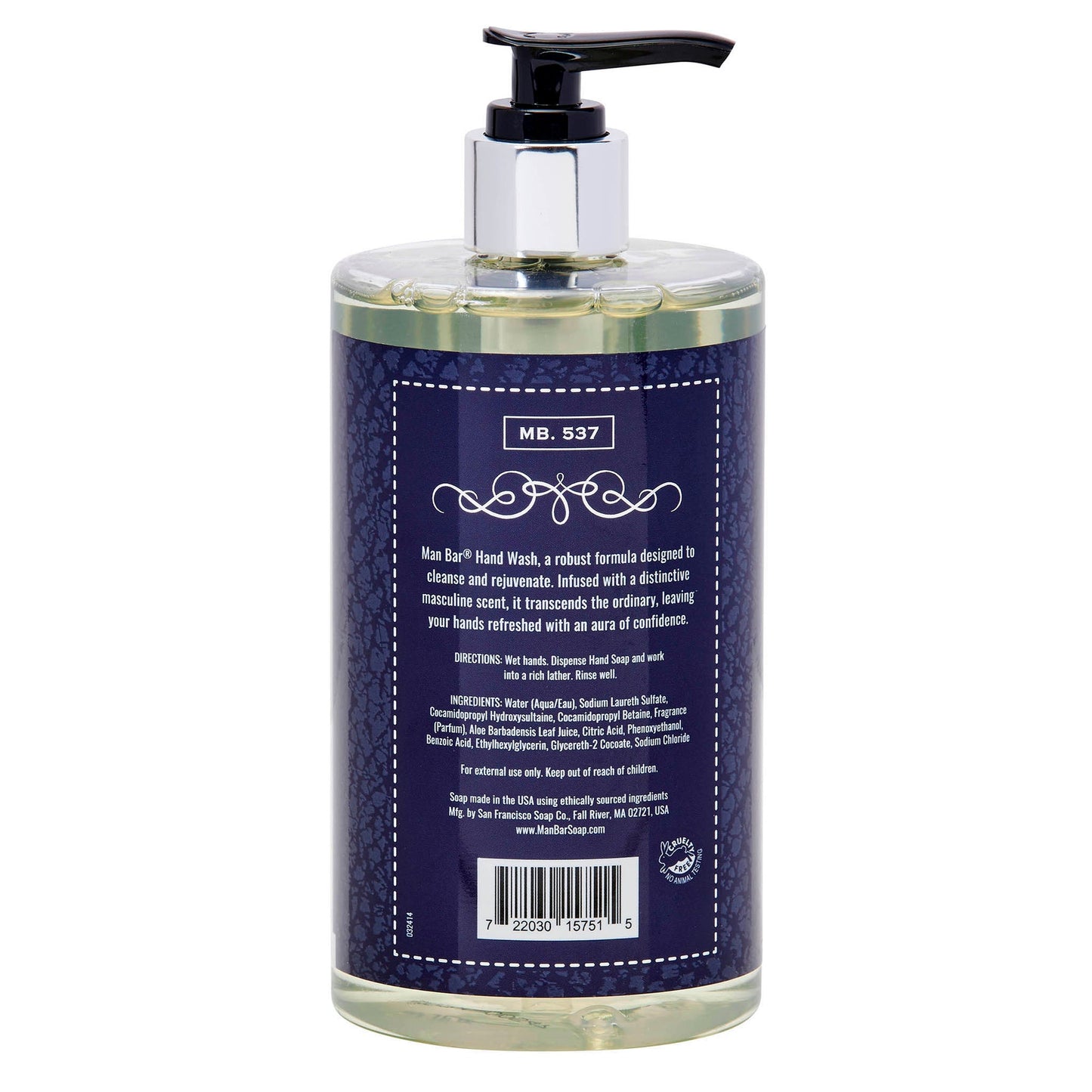 Hand Wash: Silver Sage & Bergamot 16.5 Fl Oz