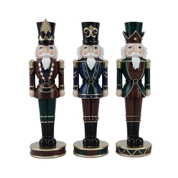13.5" Resin Gentlemen Nutcracker