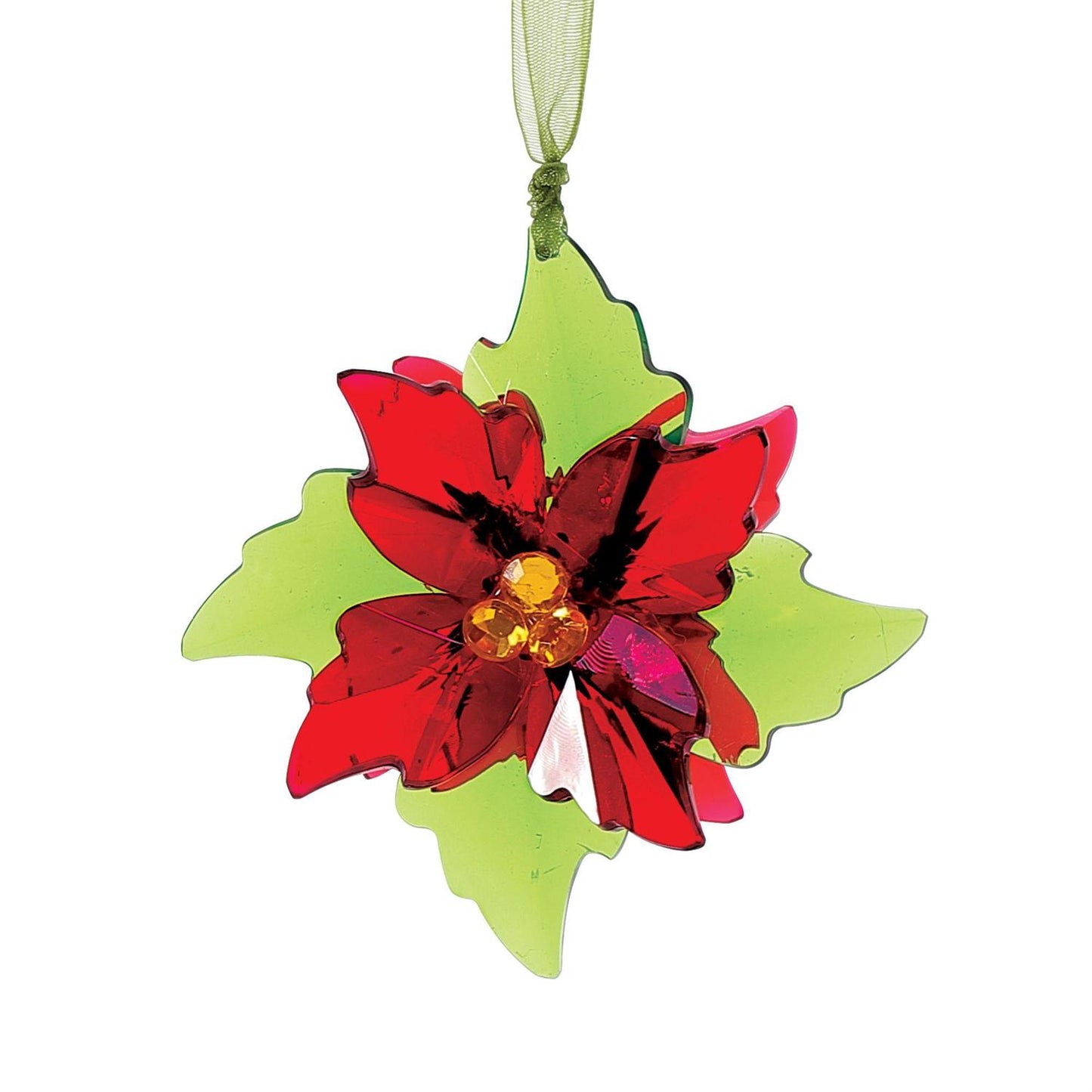 Mini Poinsettia Ornament