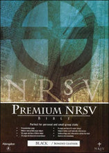 Premium NRSV Gift Bible in Black/Leather by Abingdon Press