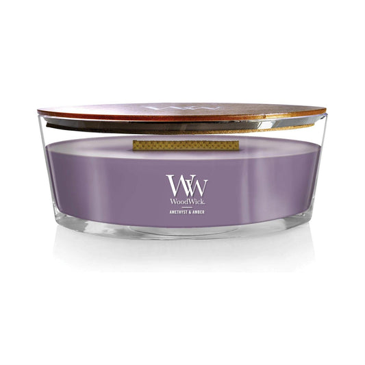Amethyst & Amber Candle