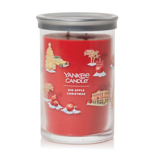 Big Apple Christmas Tumbler Candle