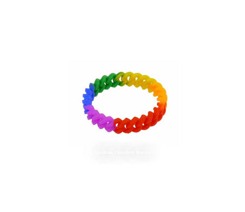 Rainbow Chainlink Bracelet