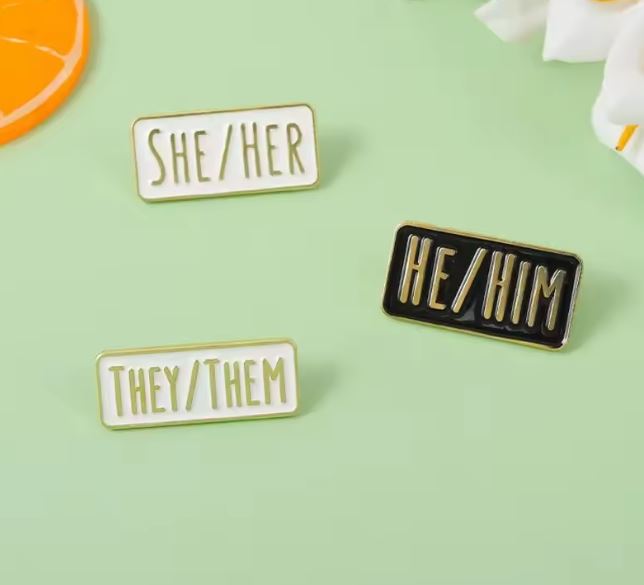 Pronoun Pins