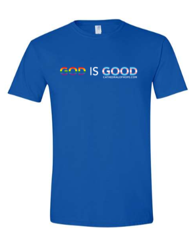 God is Good Pride Tee  - Royal Blue