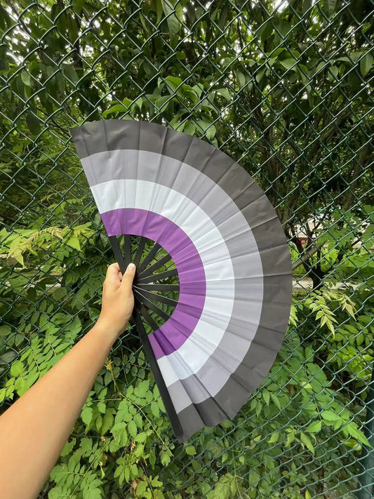 Asexual Pride Fan