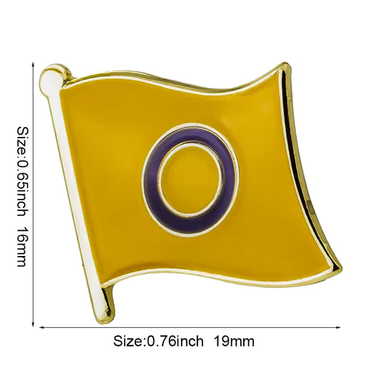 Intersex Pride Flag Pin