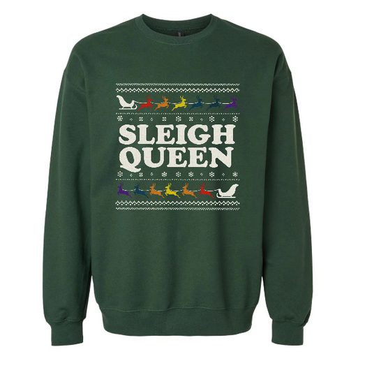 Sleigh Queen Christmas Sweatshirt