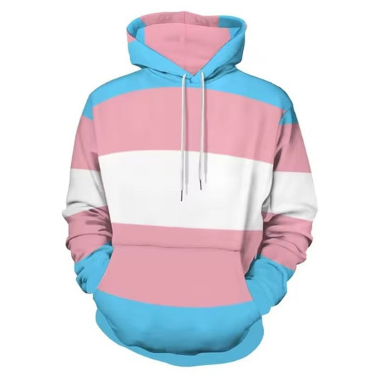 Trans Flag Hoodie