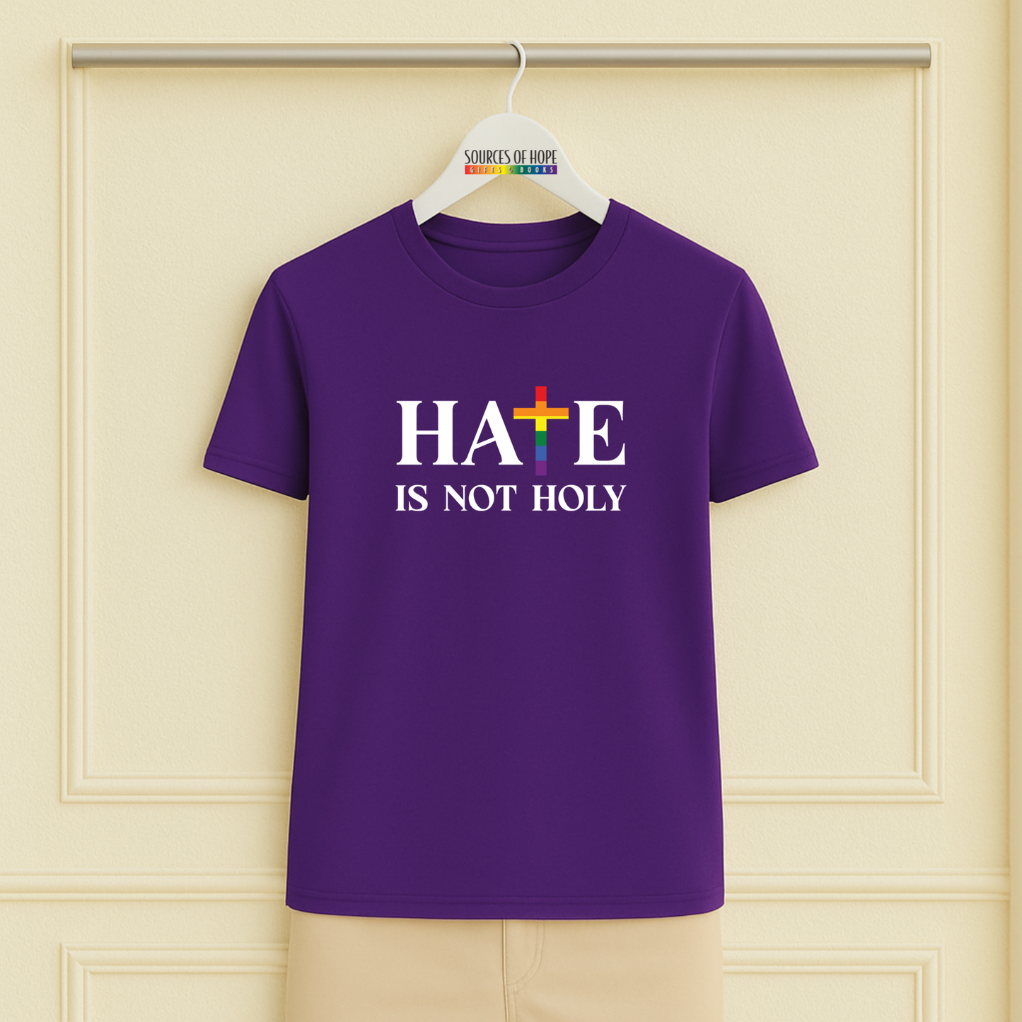 Hate is Not Holy Tee - 11 Colors