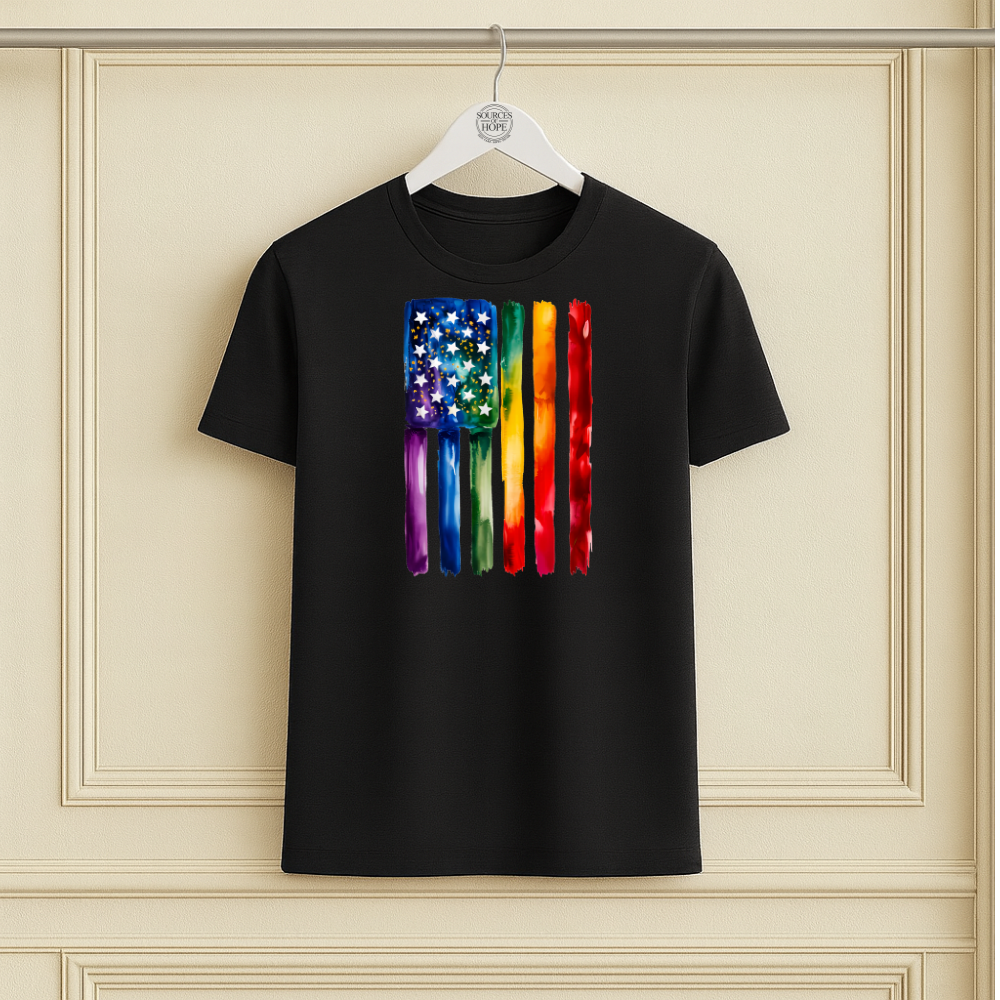 Rainbow Flag Tee