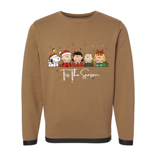 Tis The Season Tipped Sweatshirt