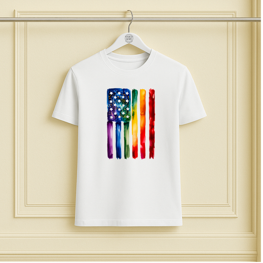 Rainbow Flag Tee