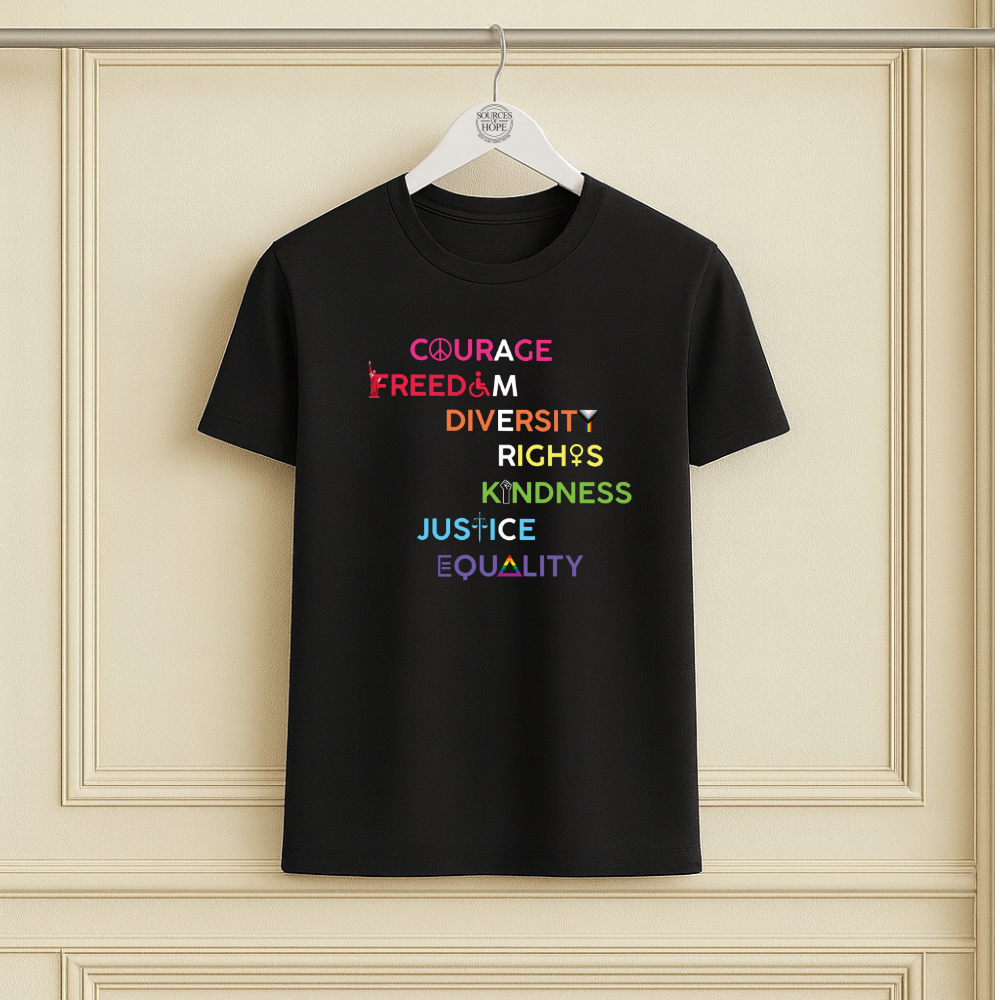 American Values Words Tee