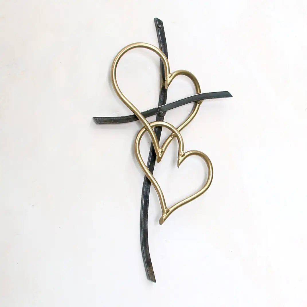 Walk in Love 16" Cross - Gold