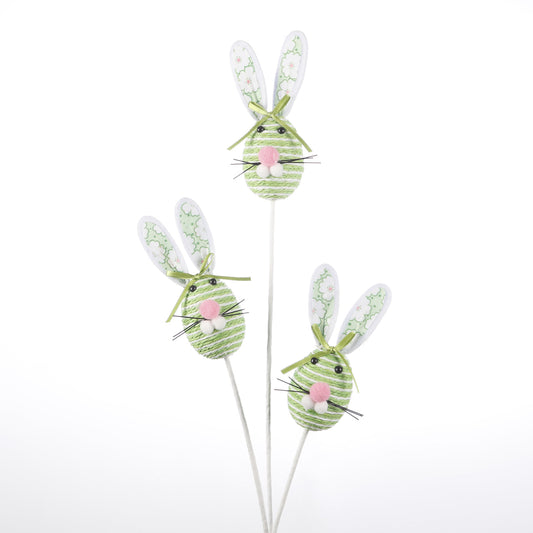 29" Easter Rabbit Spray - Green