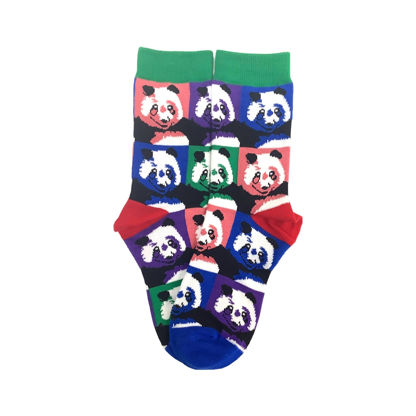 Pop Art Panda Pattern Socks