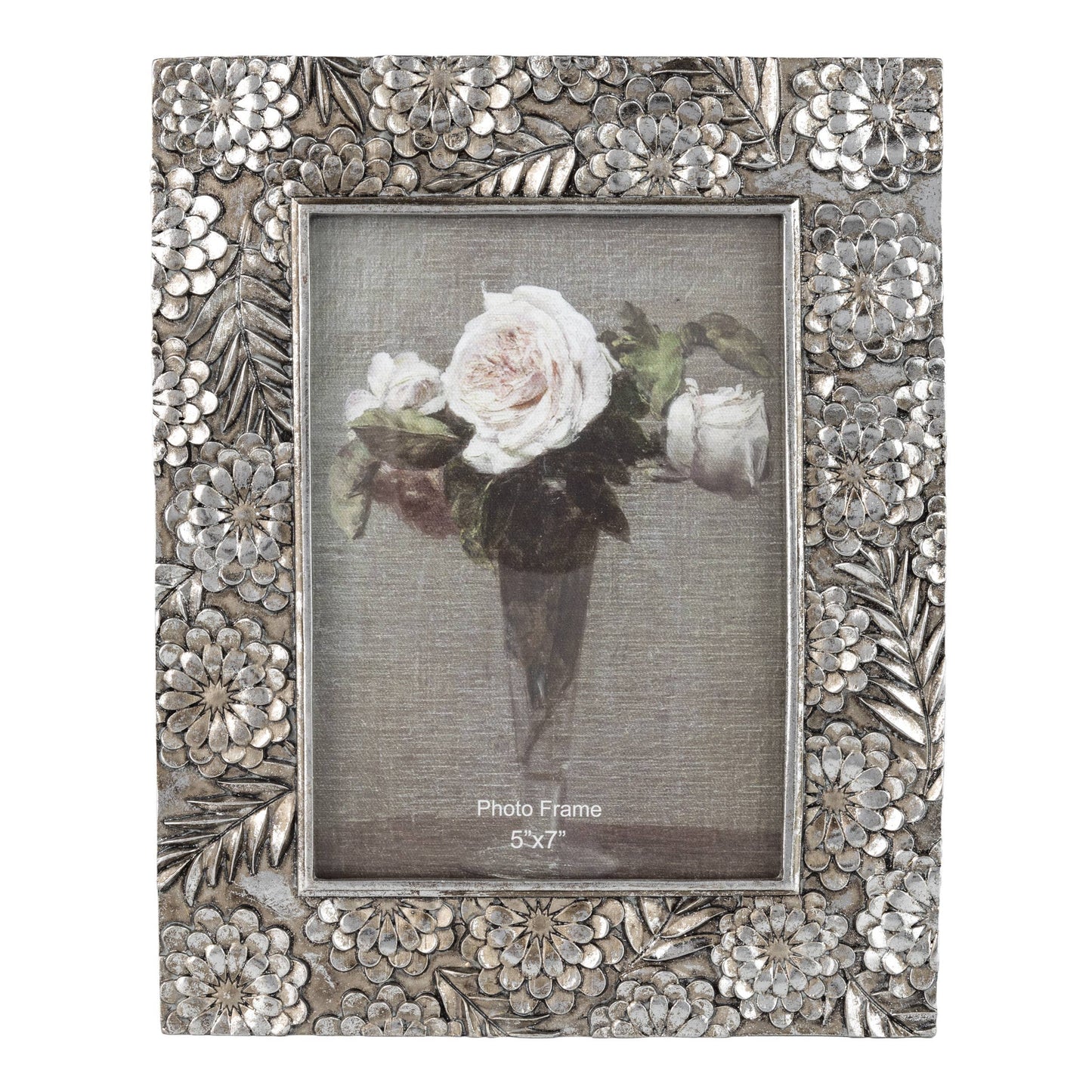 Floral motif 5x7in Frame