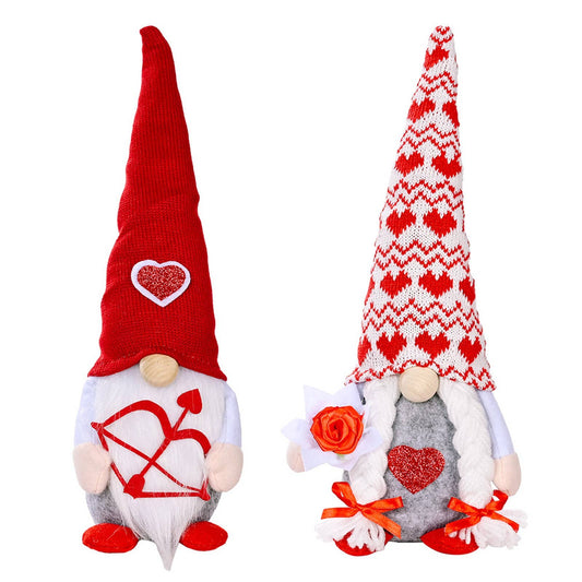 13" Valentine Gnomes - Clearance