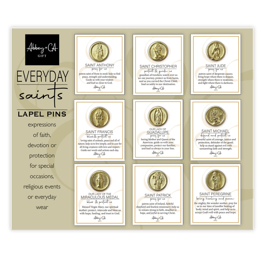 Everyday Saints Lapel Pin