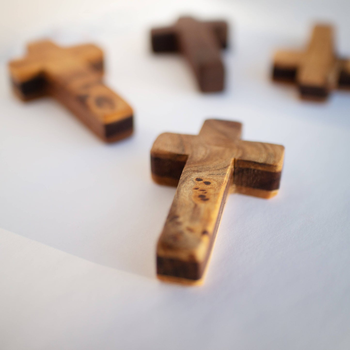 Handmade Wooden Pocket Cross