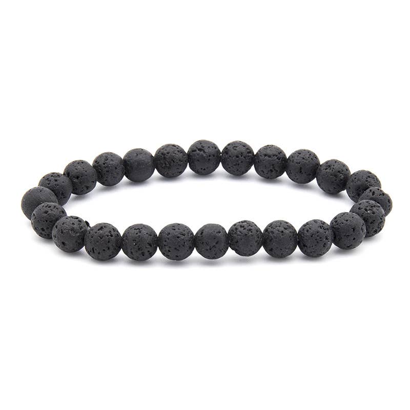 8MM Elastic Natural Stone Bracelets