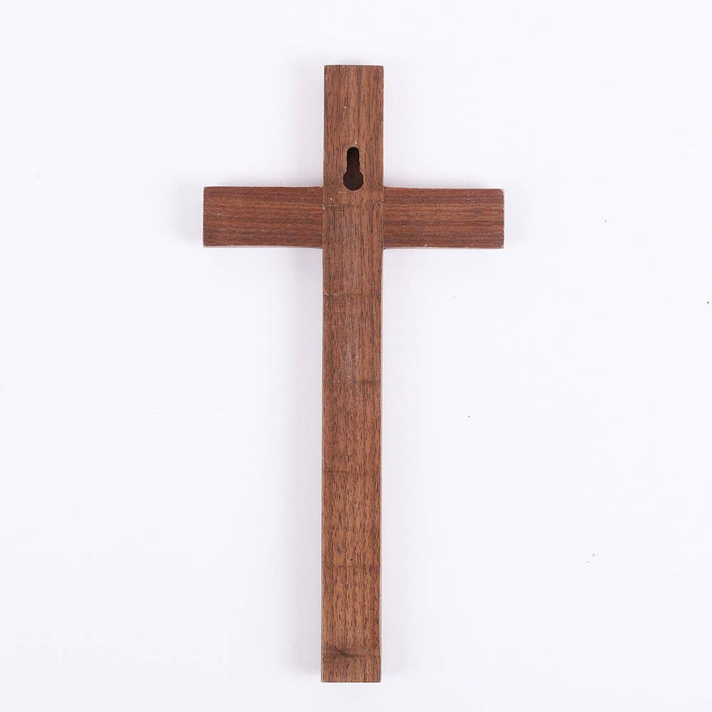 Wall Cross - 10" - Walnut