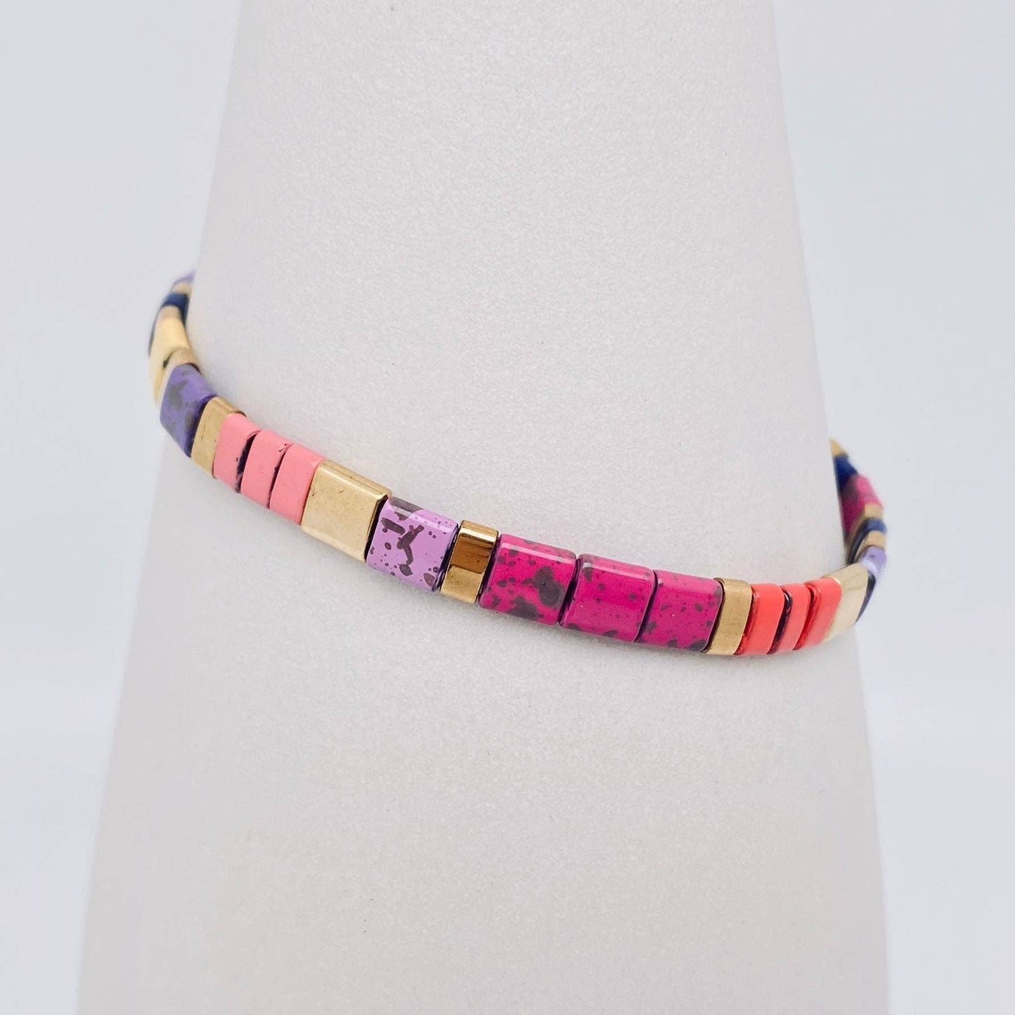 Beaded Elastic Bracelet