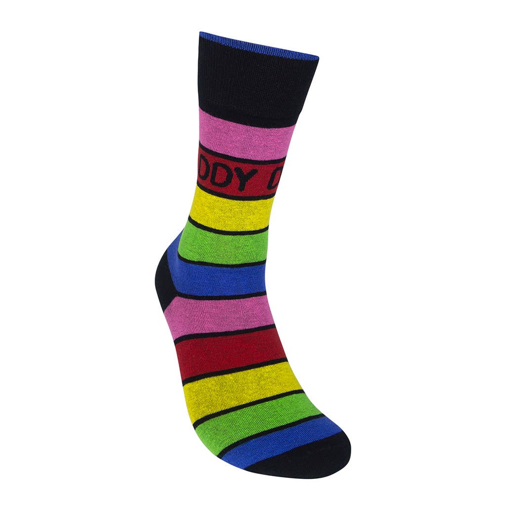 Daddy Gay Rainbow Socks