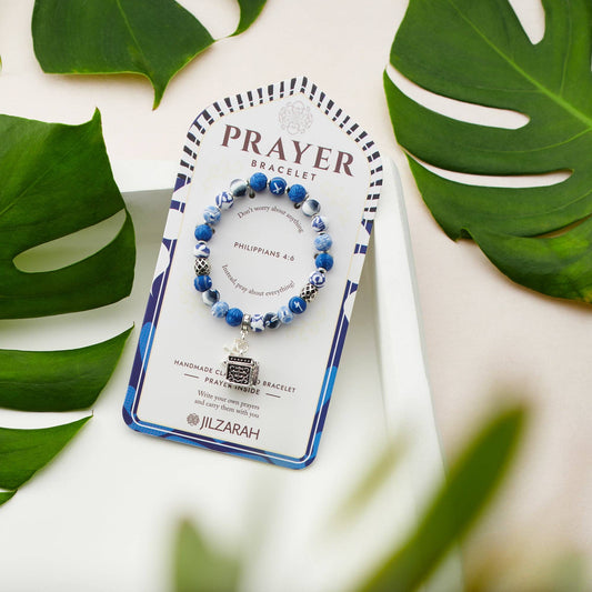 Blue Prayer Bracelet Sale