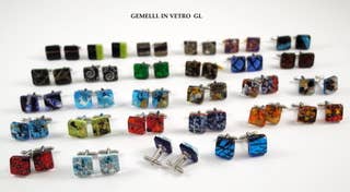 Murano Glass Cuff Links