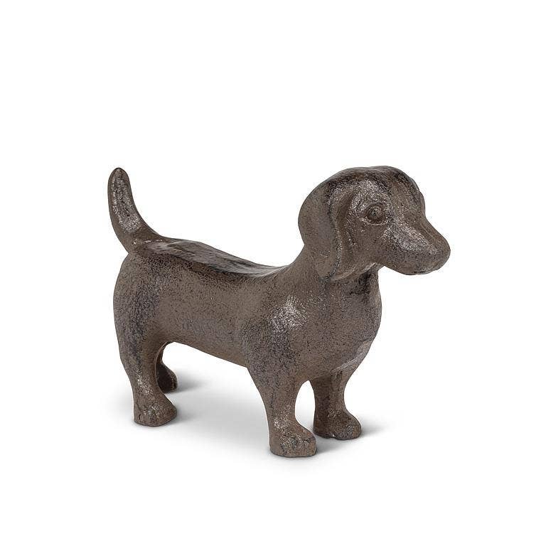 Standing Dachshund-Dark Brown-5.5"L