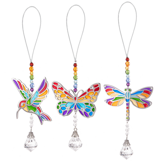 Rainbow Insect Sunjewel Ornaments