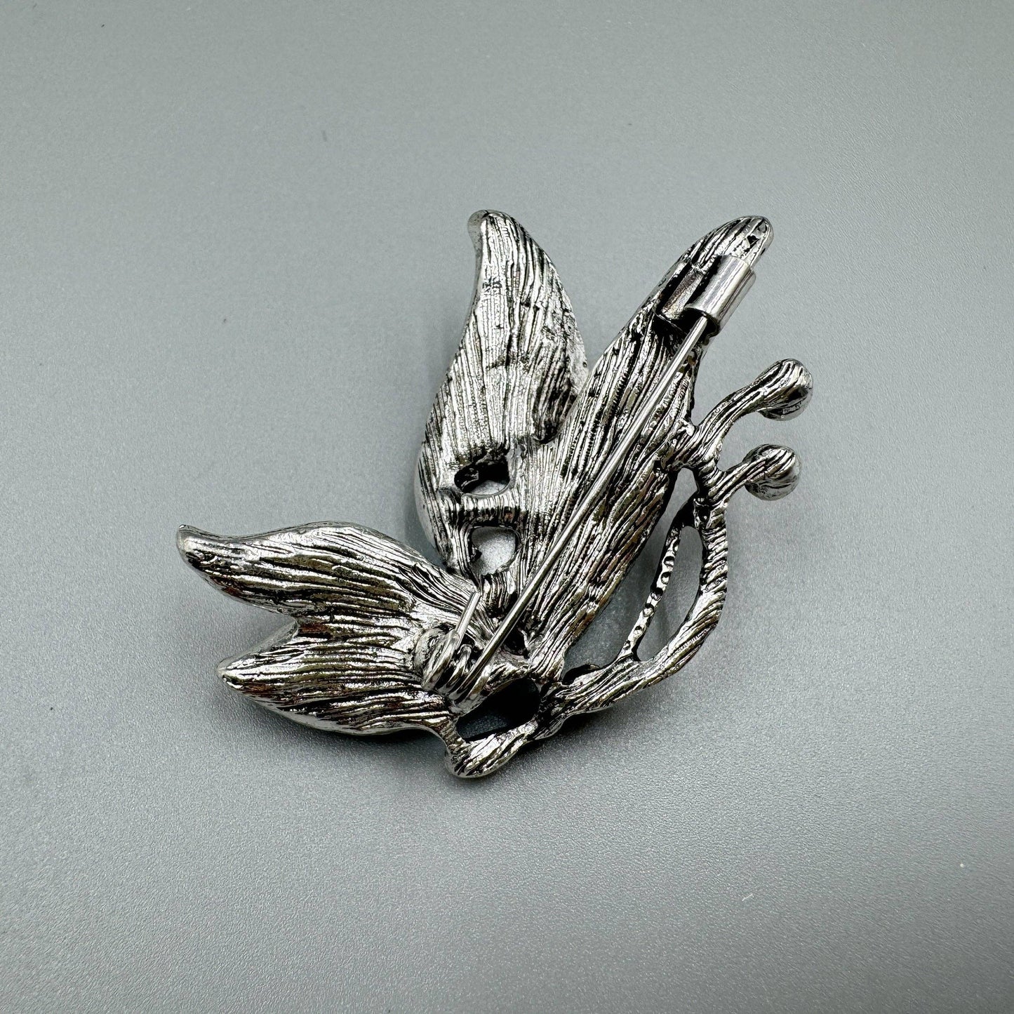 Butterfly Rhinestone Alloy Brooch