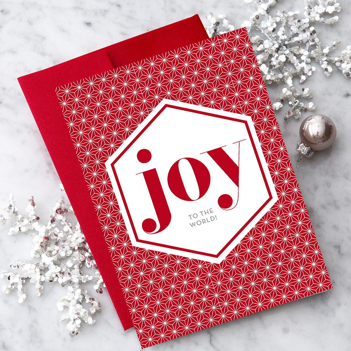 Joy to The World - 8 Boxed Holiday Greeting Card