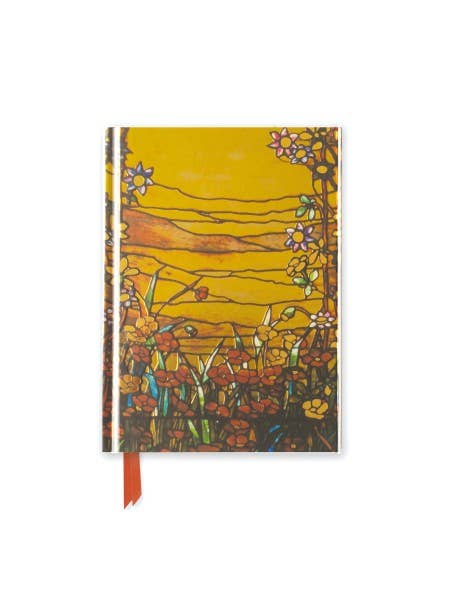 Louis Comfort Tiffany: Red Flowers Pocket Journal