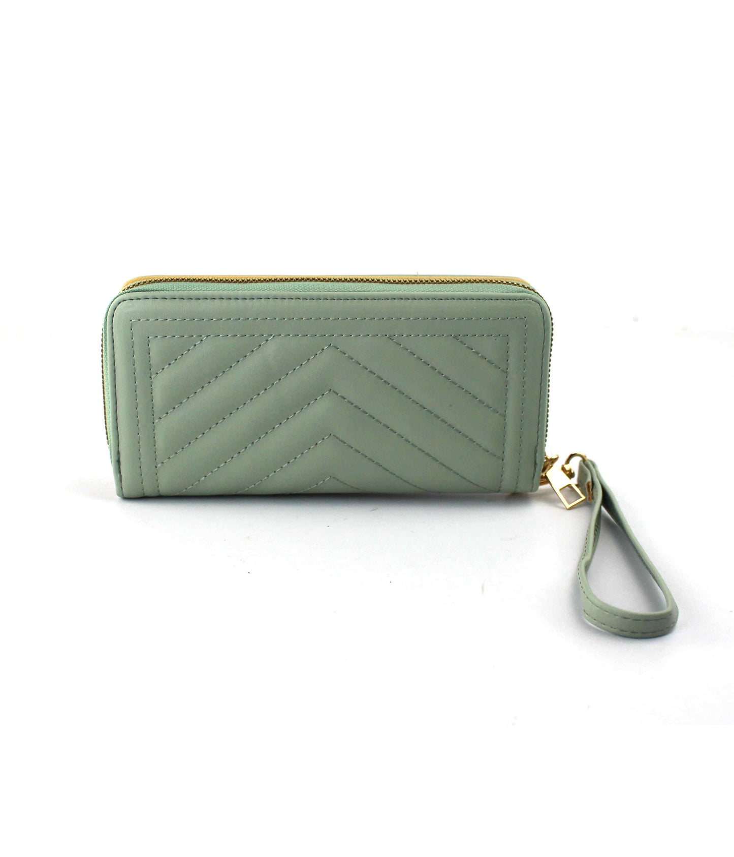 Quilted Wallet with Strap