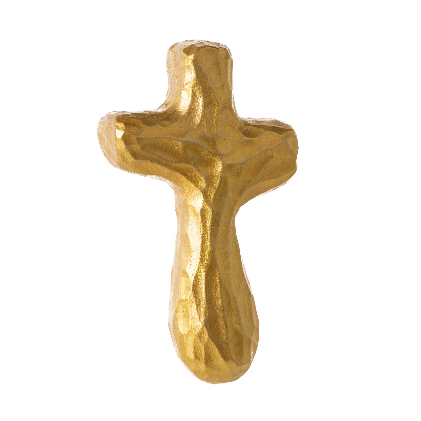 Journey Holding Cross - Gold Luster
